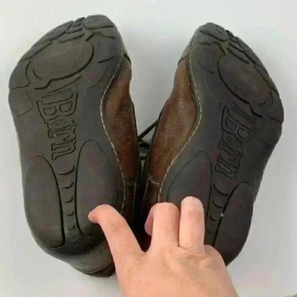 Born men’s flats size 44 10 M/W leather oxfords - Picture 5 of 8